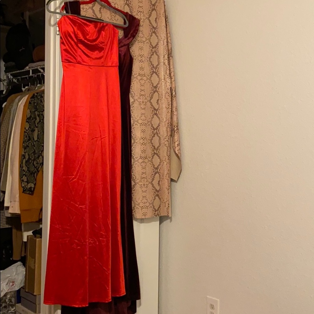 Red Evening Dress